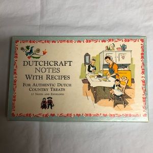 Dutchcraft Notes with Recipes-Vintage